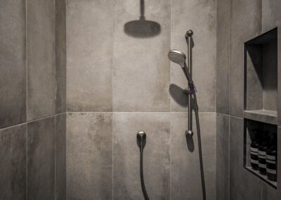 Suite 4's spa-inspired shower